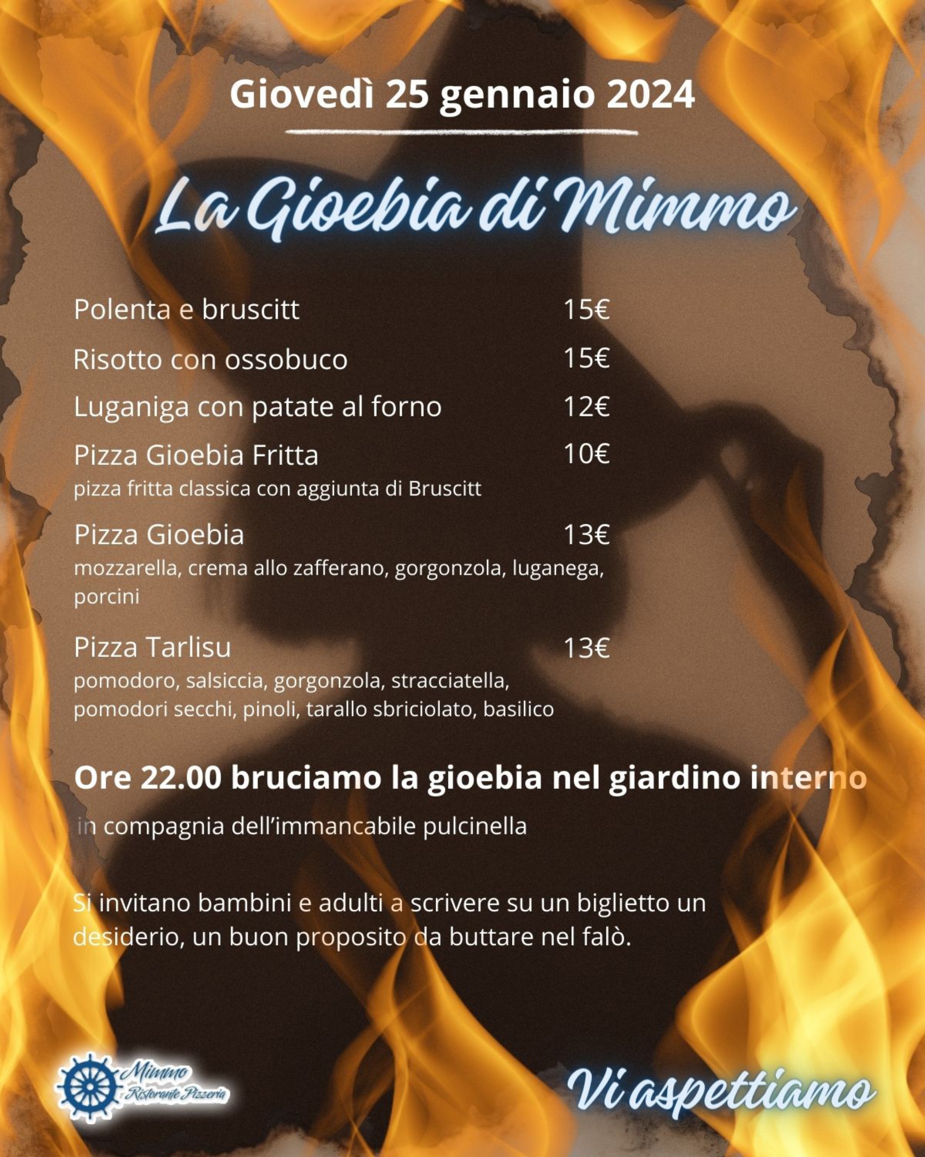 Gioebia - Ristorante Pizzeria da Mimmo